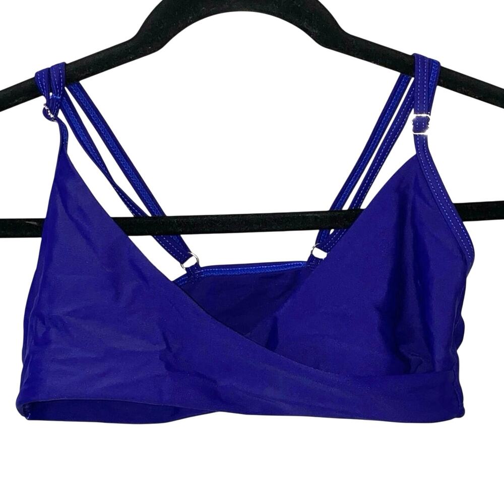SHEIN Blue Strappy Bikini Top Youth Size 13/14 (160) Swim Top